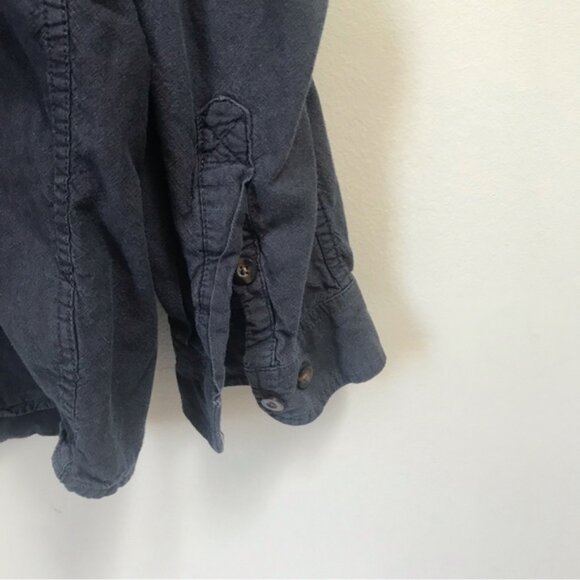 Carhartt Cotton Loose Fit Midweight XL Tall Chambray Long Sleeve Shirt Casual Gr - Picture 10 of 16